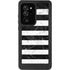 Black and White Striped Marble Galaxy Note20 Ultra 5G Waterproof Case